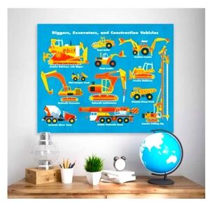Crate & Kids Canvas wall poster.